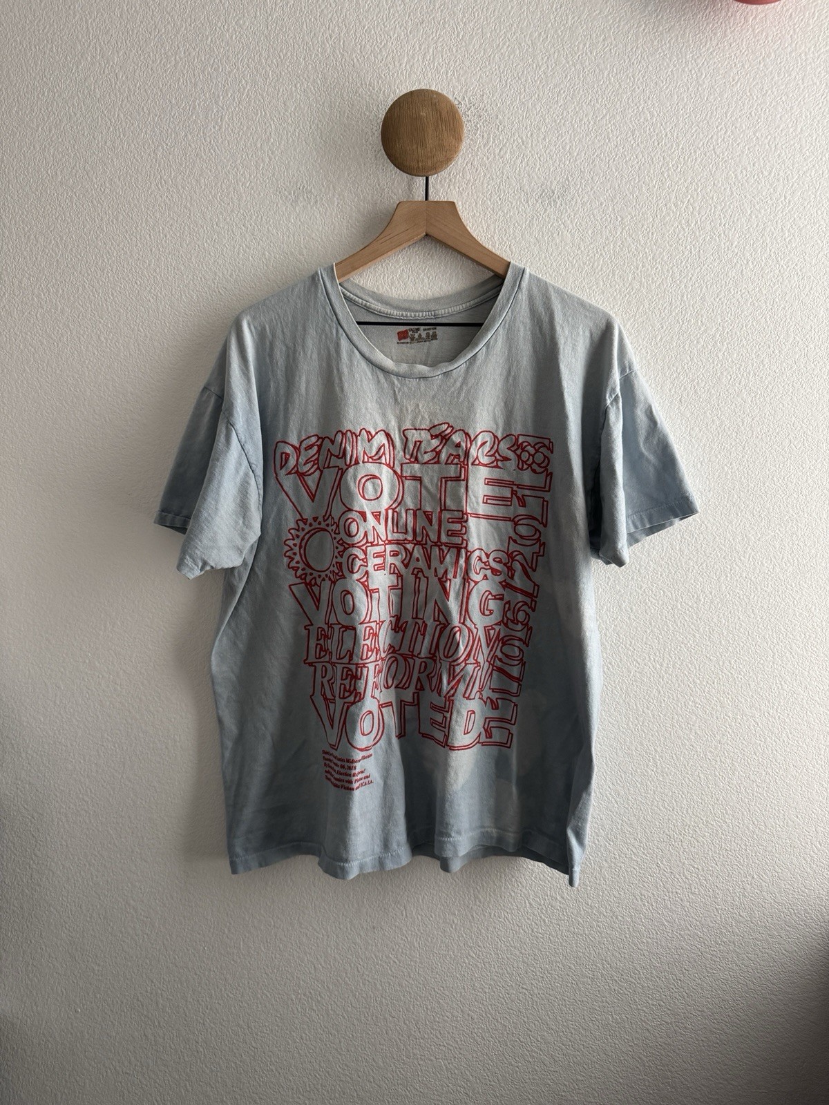 Online Ceramics x Denim Tears Vote Election Reform Midterm Rare Tshirt Size XL
