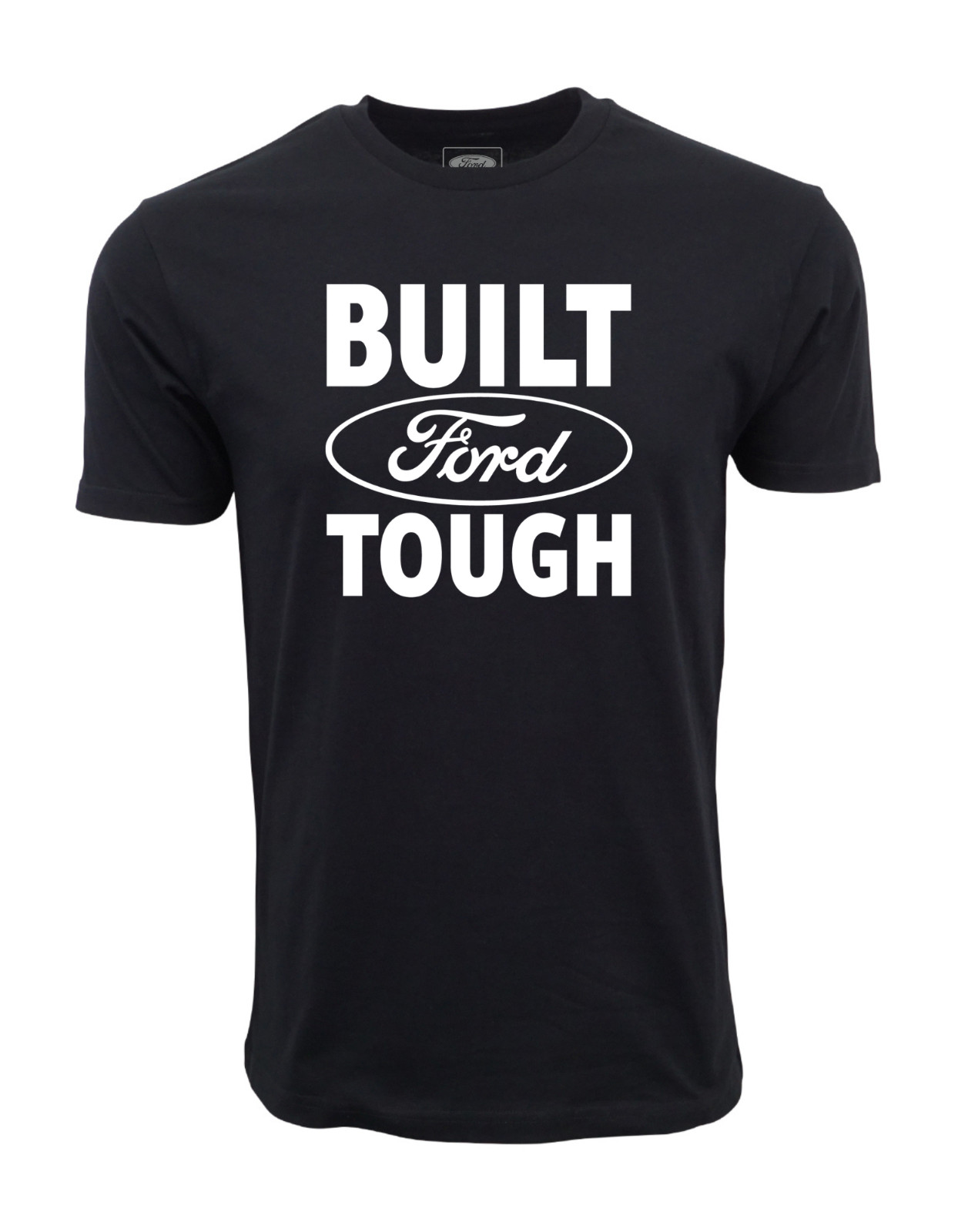 FORD BUILT TOUGH LOGO GRAPHIC T SHIRT BLACK
