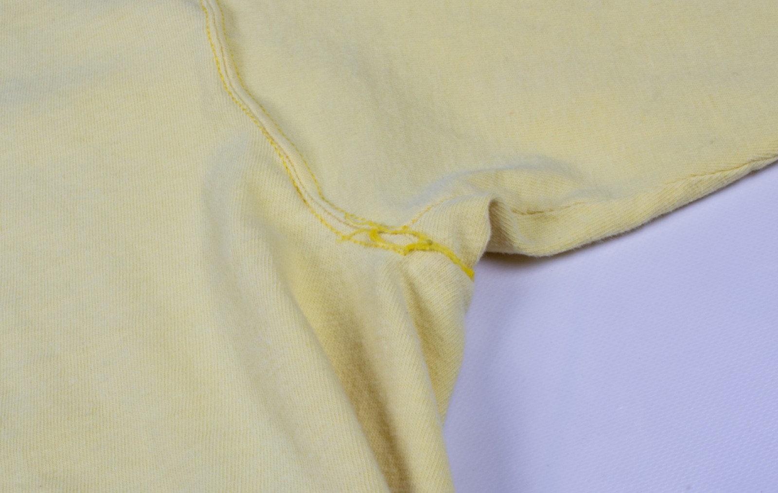 Vintage Pluma Faded Light Yellow Heavyweight Essential Boxy Shirt Men’s Size XL