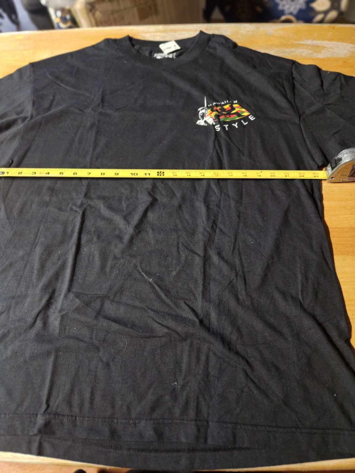NEW Local Motion Men’s Black Long Sleeve Hawaiian Style Graphic Long Slv XL (N7