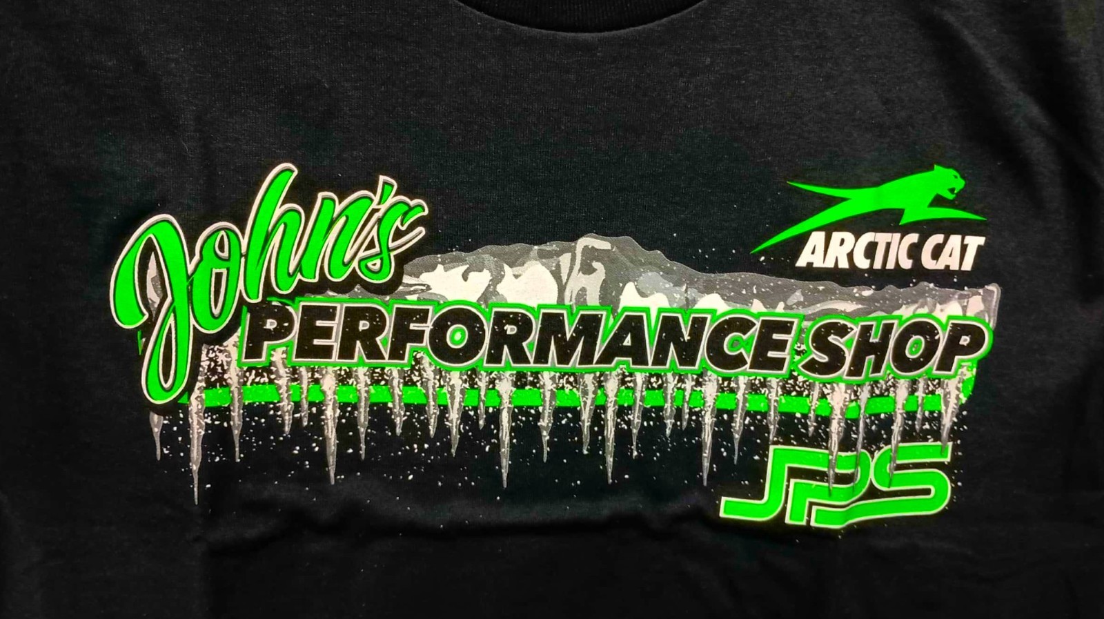 John’s Performance Shop JPS 858 Catalyst Custom Snowmobile T-Shirt M XL 2X 3X 4X