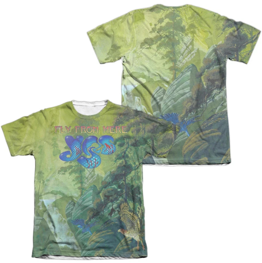Yes Band Fly From Here 3D AOP T-Shirt All Size S To 5XL QT1390