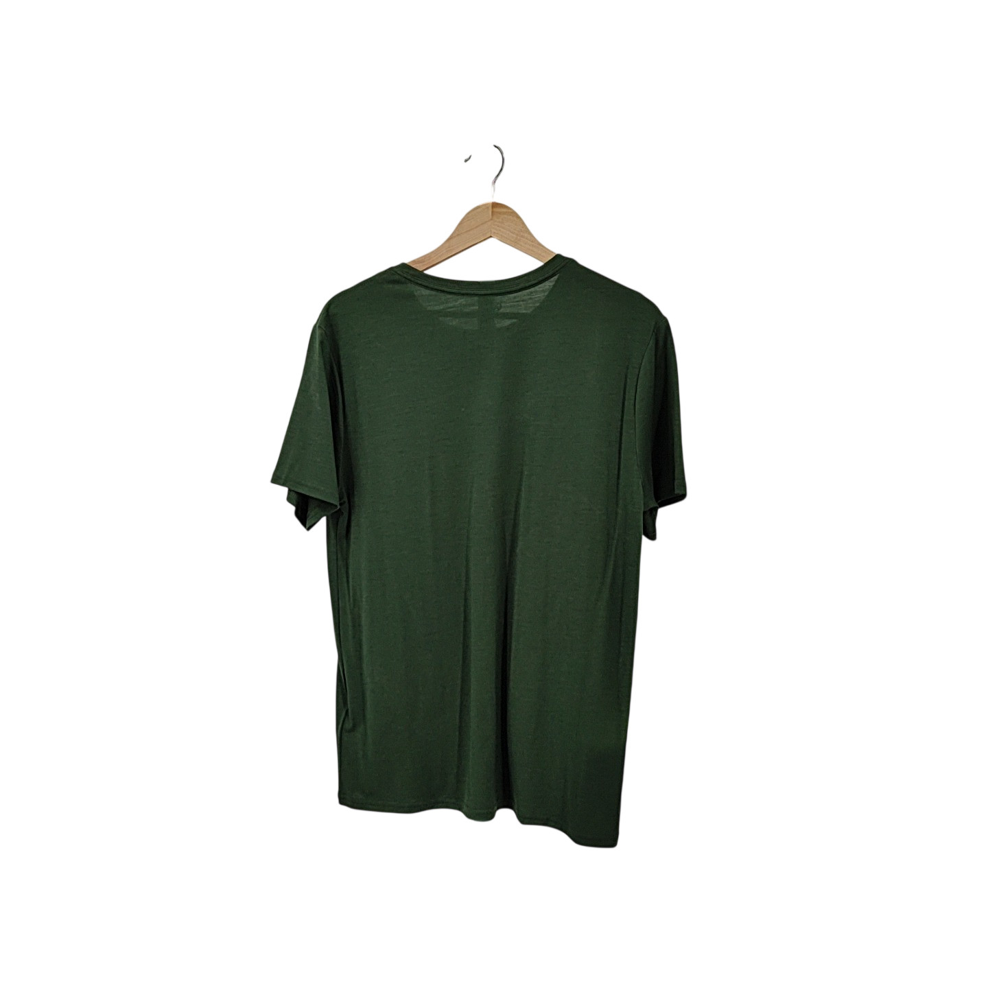 Quince Men 100% Merino Wool All-season Short Sleeve Base Layer Tee Green M
