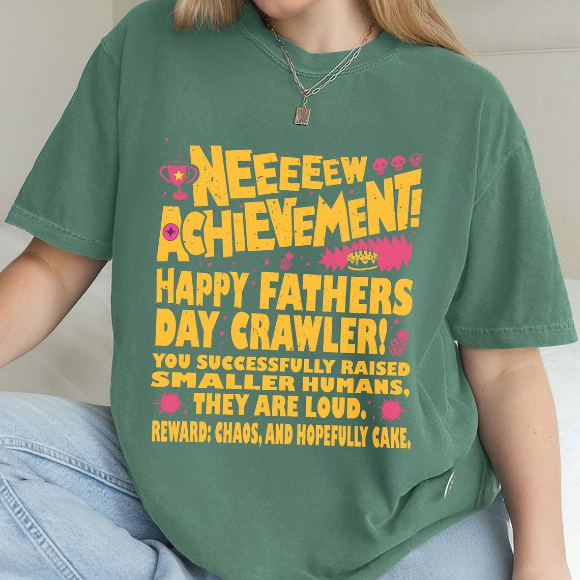 Dungeon Crawler Carl Father’s Day Shirt Funny LitRPG Dad Achievement Tee