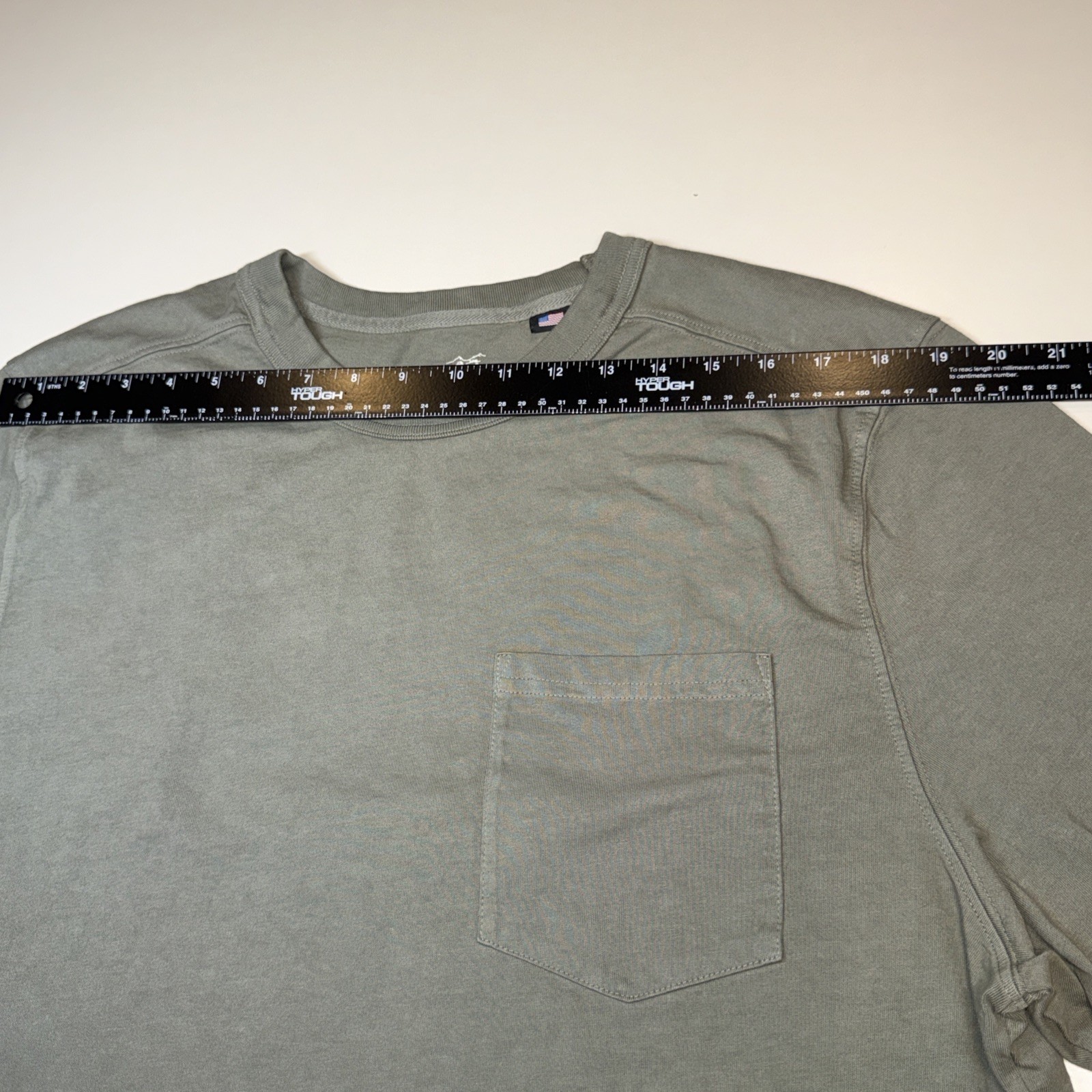 Danner Pocket T Shirt Mens XL Green Outdoor Made In USA Portland Oregon Cotton