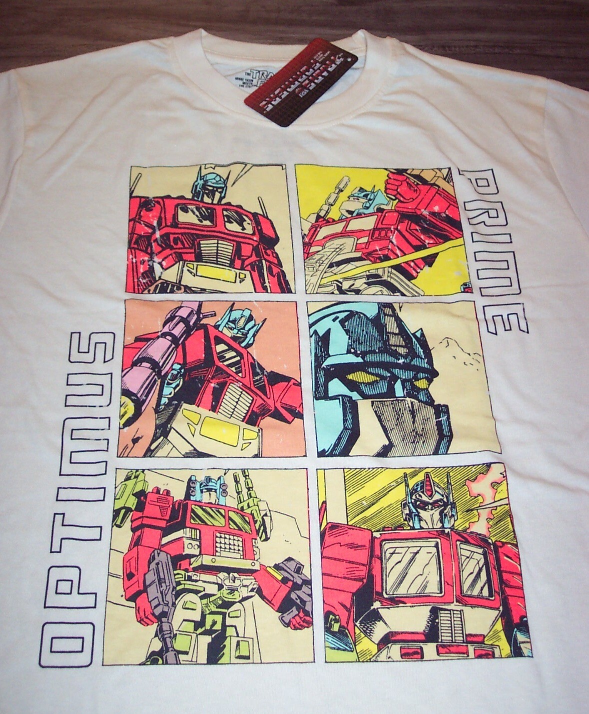 VINTAGE STYLE TRANSFORMERS OPTIMUS PRIME G1 T-Shirt MEDIUM NEW OPTIMUS PRIME