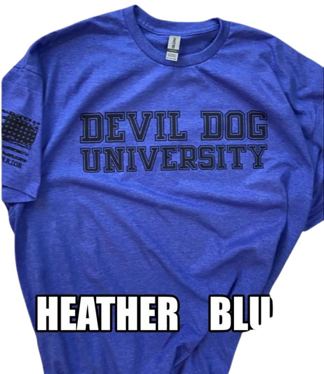 Marine Corps Devil Dog University Military T-Shirt