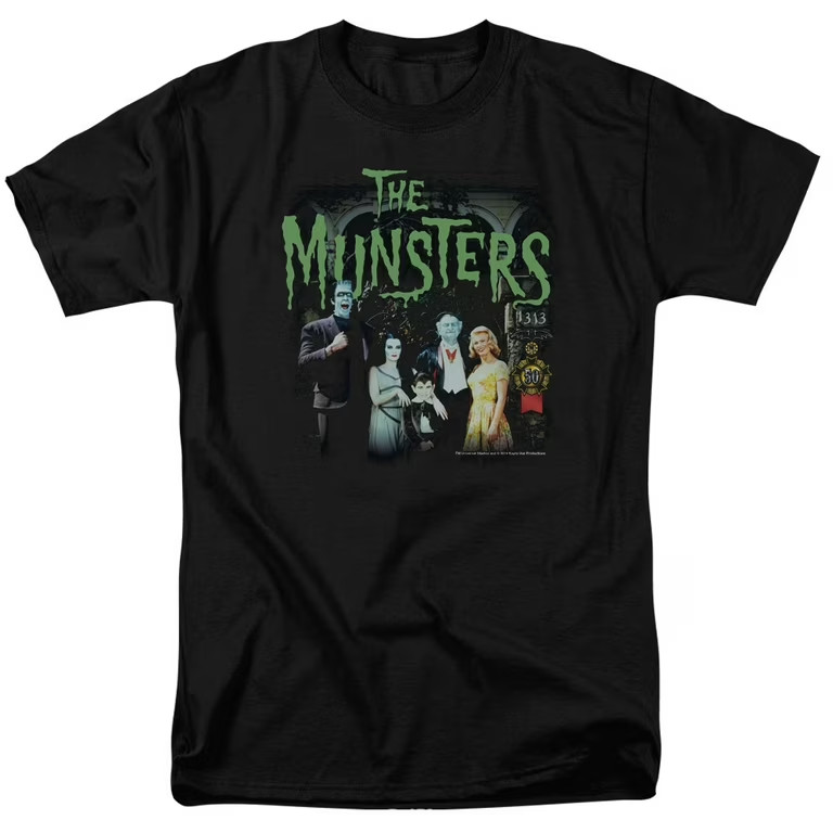 The Munsters Normal Family Licensed Adult T-Shirt Size S-5XL