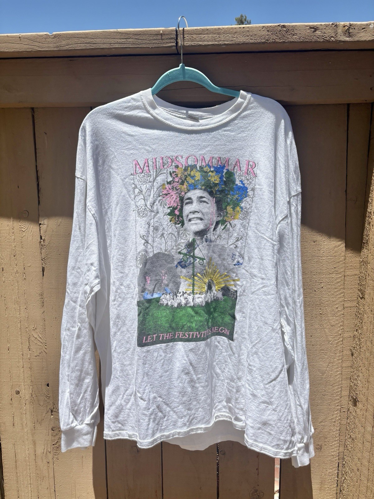 Graveyard Goods Midsommar White Tee Size 2XL T-shirt Rare Sold Out Promo Lmtd