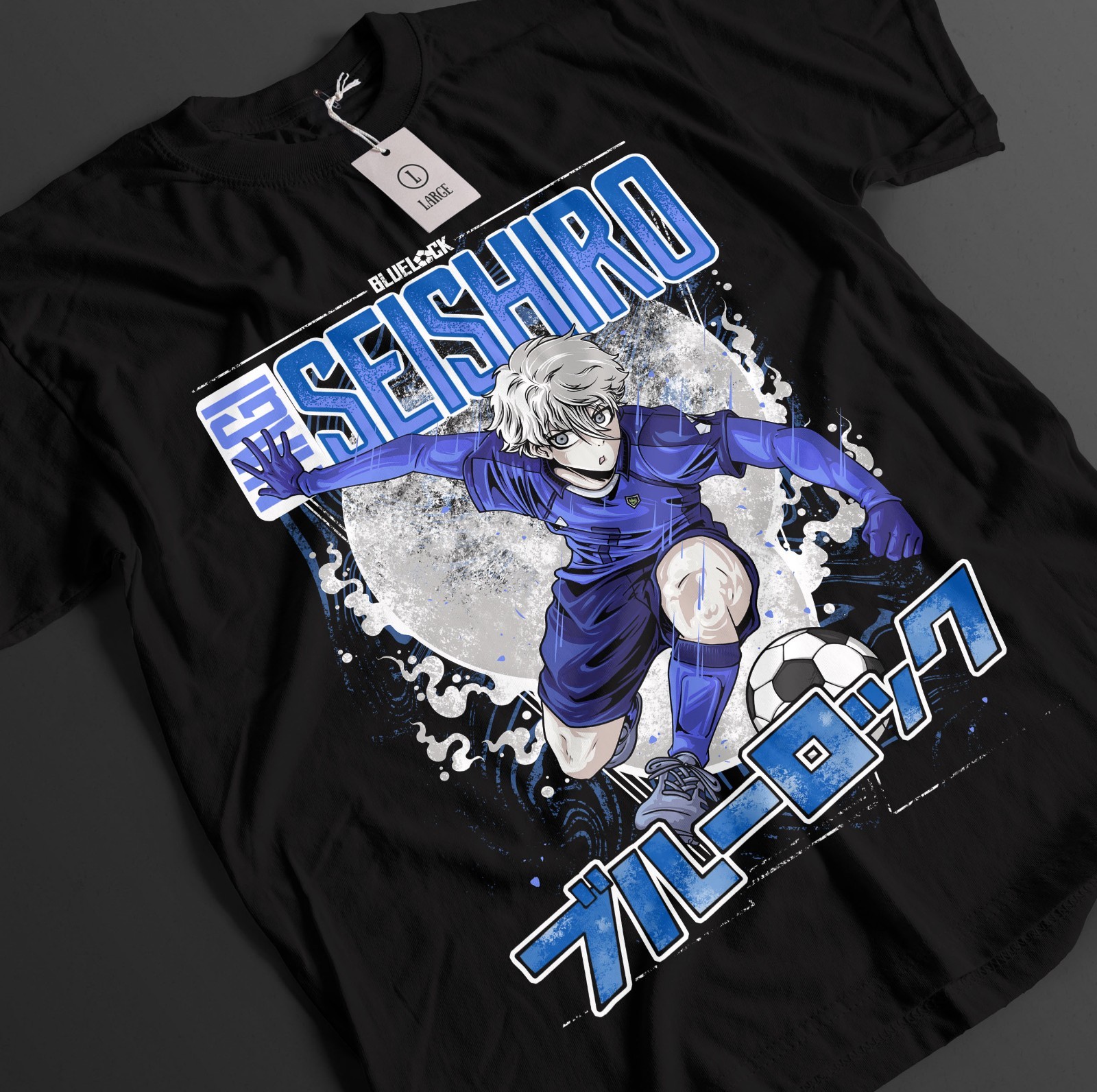 Blue Lock Shirt Isagi Tshirt Rin T-Shirt Bachira Sport Anime Nagi Barou Ball Tee