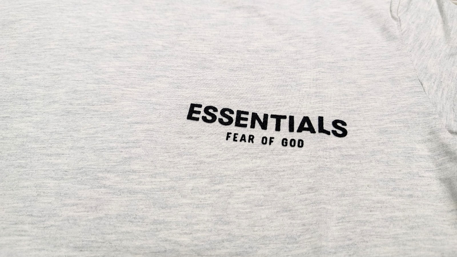 Fear of God Essentials Tee ‘Light Oatmeal’ XS Size Oversized T-Shirt SS22