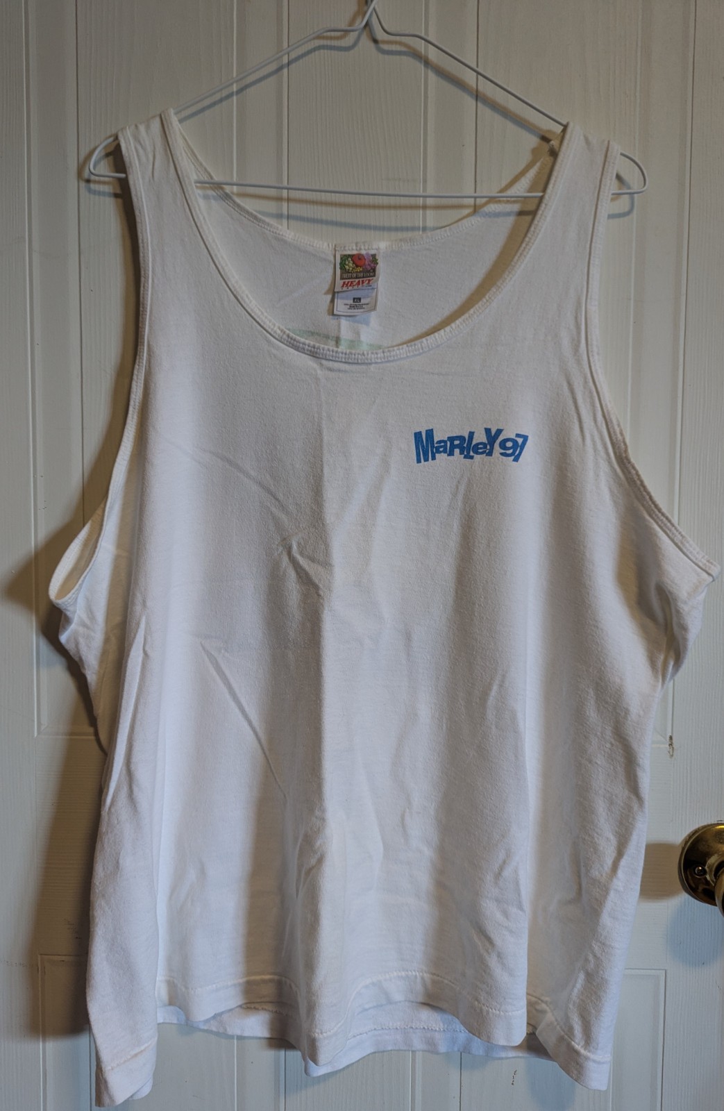 Vintage 90s Single Stitch Hem Marley 1997 Corporate Challenge Tank Top Unisex