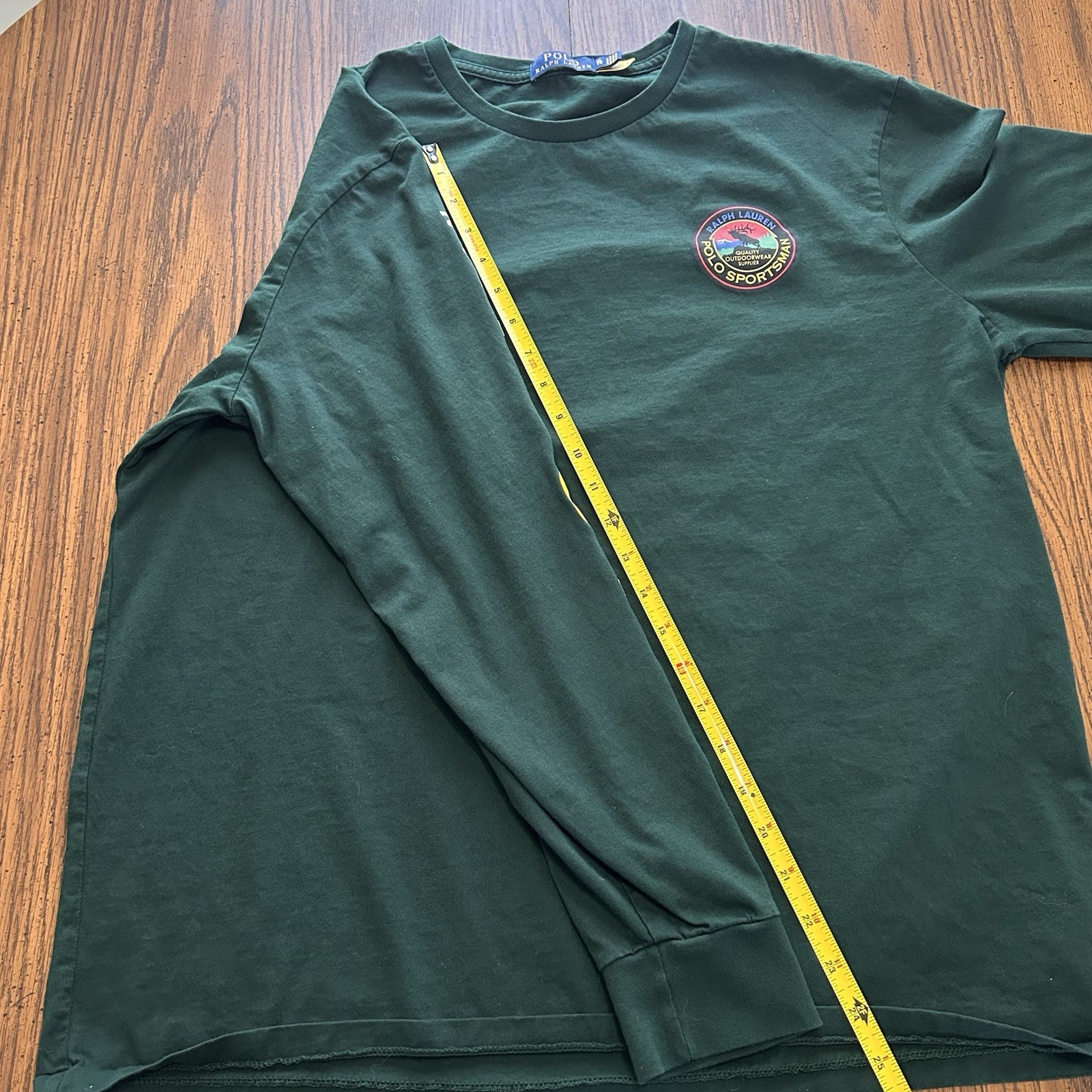 Polo Ralph Lauren Sportsman Terrain Wildlife Long Sleeve T-Shirt Mens Size XL