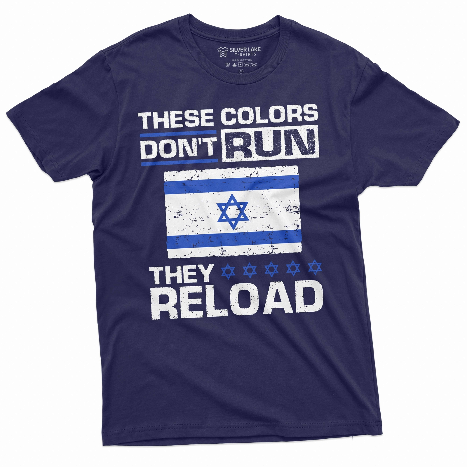Israel Military Shirt These Colors Don’t Run They Reload Shirt Israeli Gifts