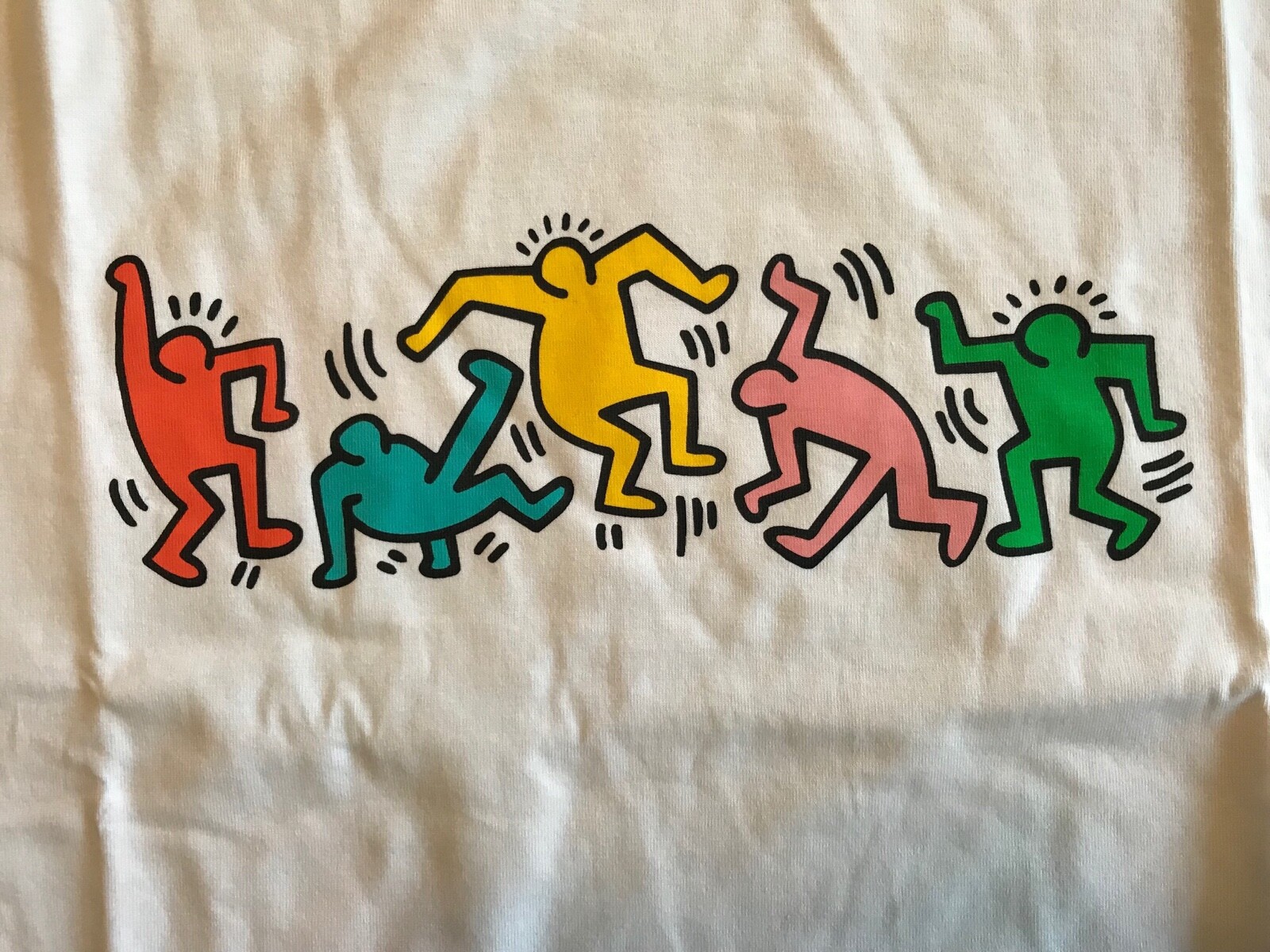 KEITH HARING Licensed T-Shirts NEW XS,S, M, L, XL, XXL PRINT ON BOTH SIDES NWT