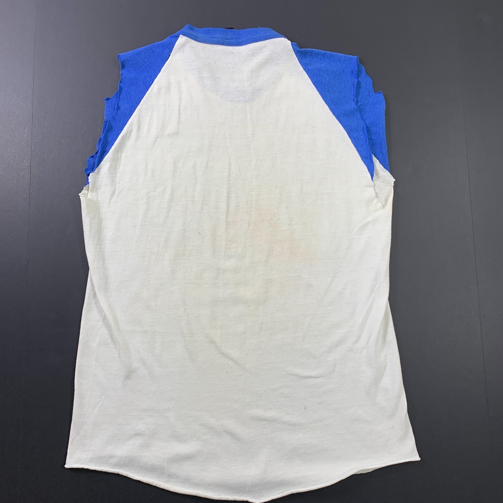 Vintage 1983 NHRA U.S. National Drags Racing T-Shirt Cut Off Tee Indianapolis S