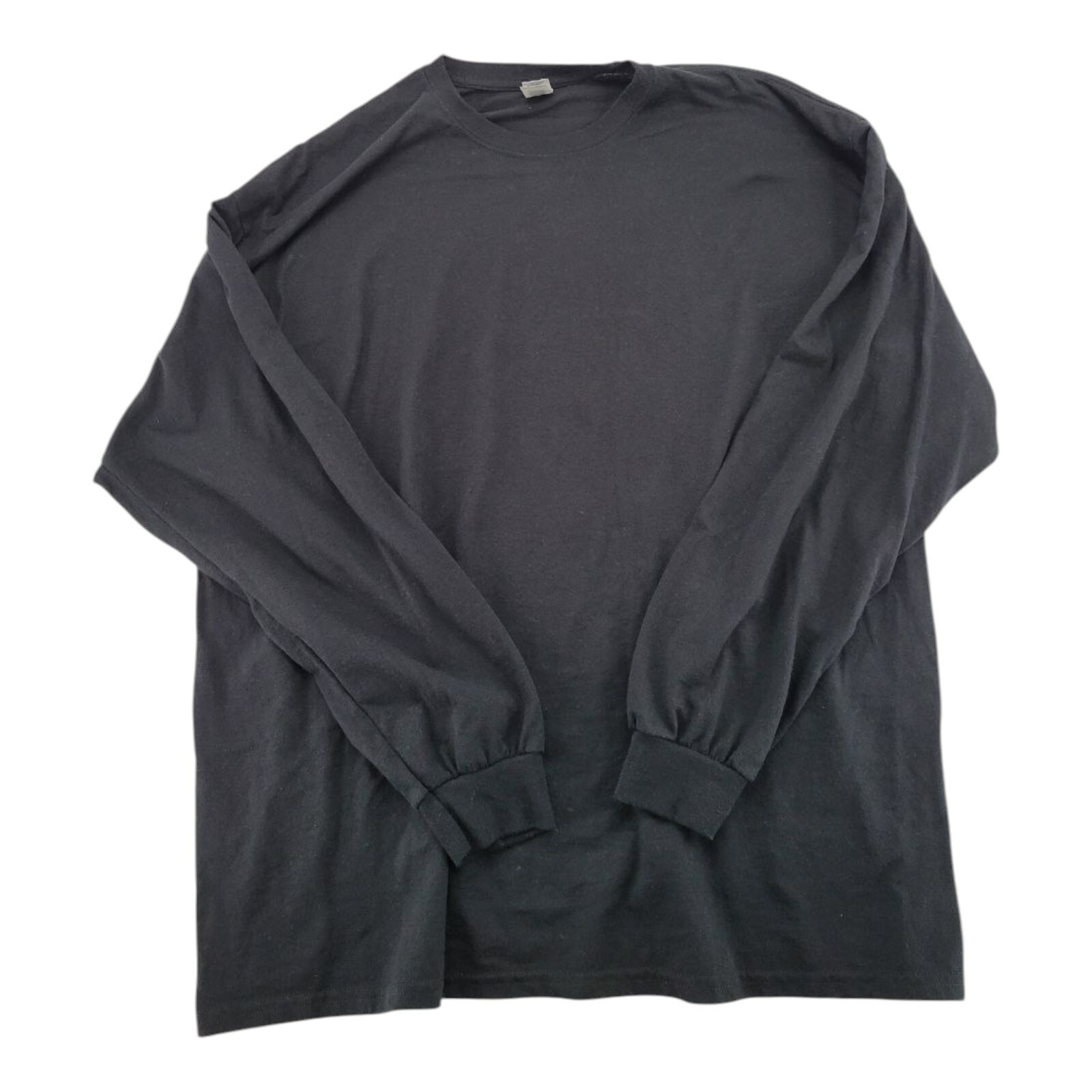 Gildan DryBlend Black Long Sleeve Tee Men’s Size 2XL
