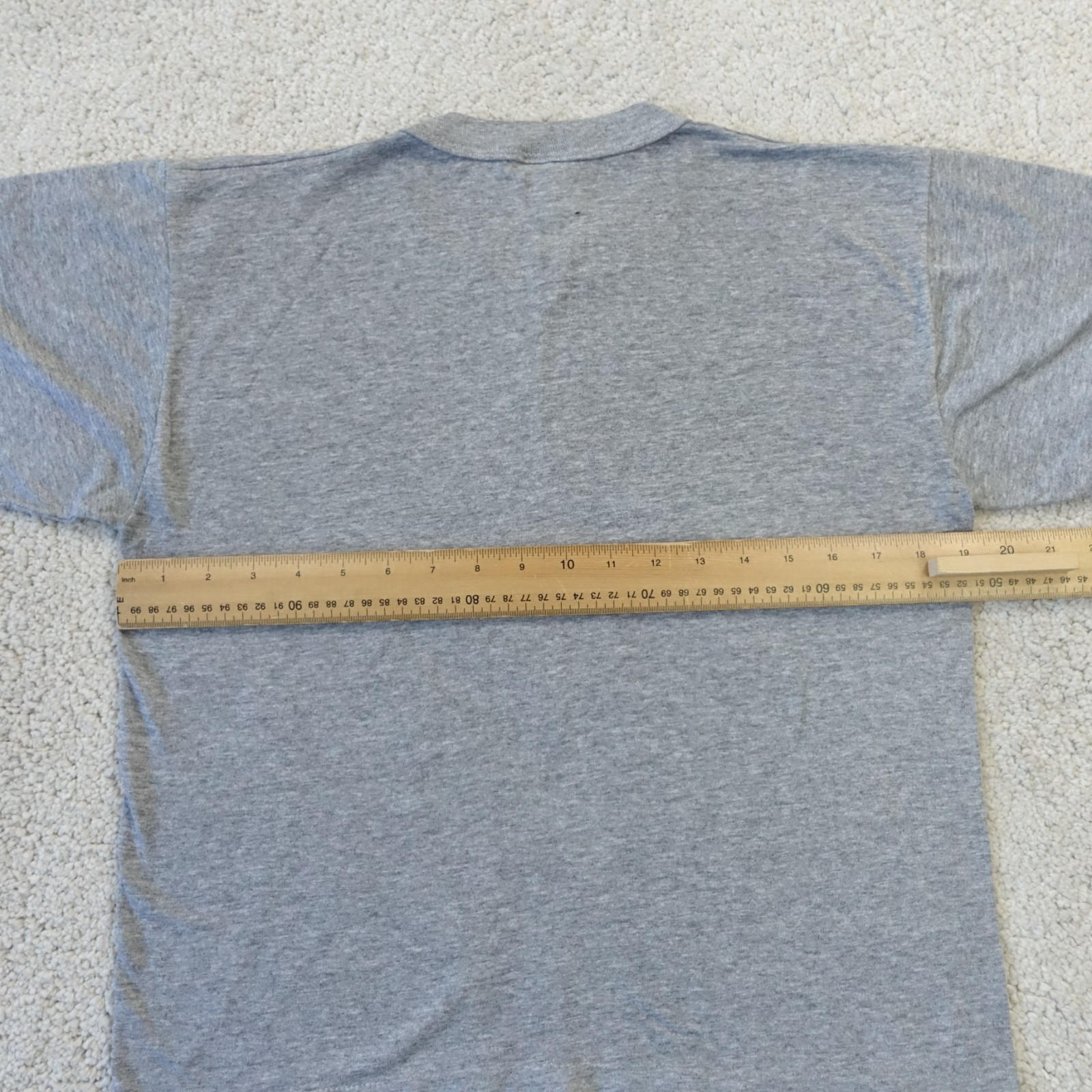 Vintage Army T Shirt Mens Extra Large Grey Single Stitch USA Made Military Tee