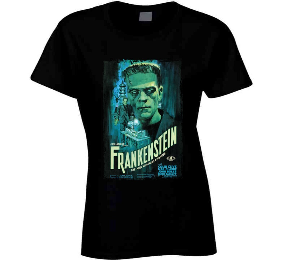Frankenstein 30s Movie T Shirt