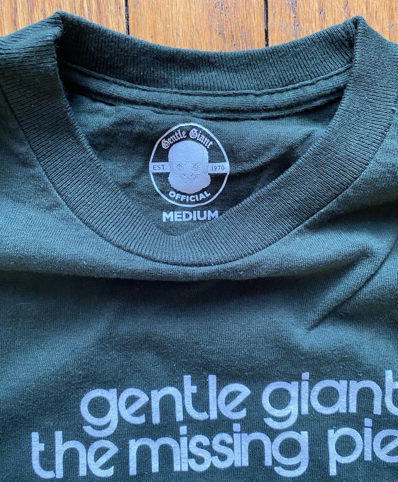 Rare Official GENTLE GIANT The Missing Piece Long Sleeve Shirt Prog Rock