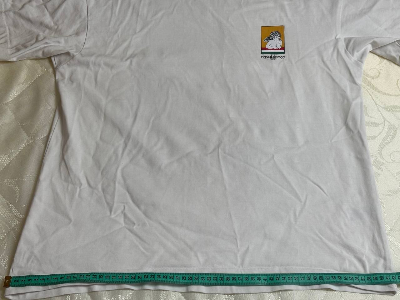Casablanca Tennis Club Sport Angel T-Shirt White Size M Authentic