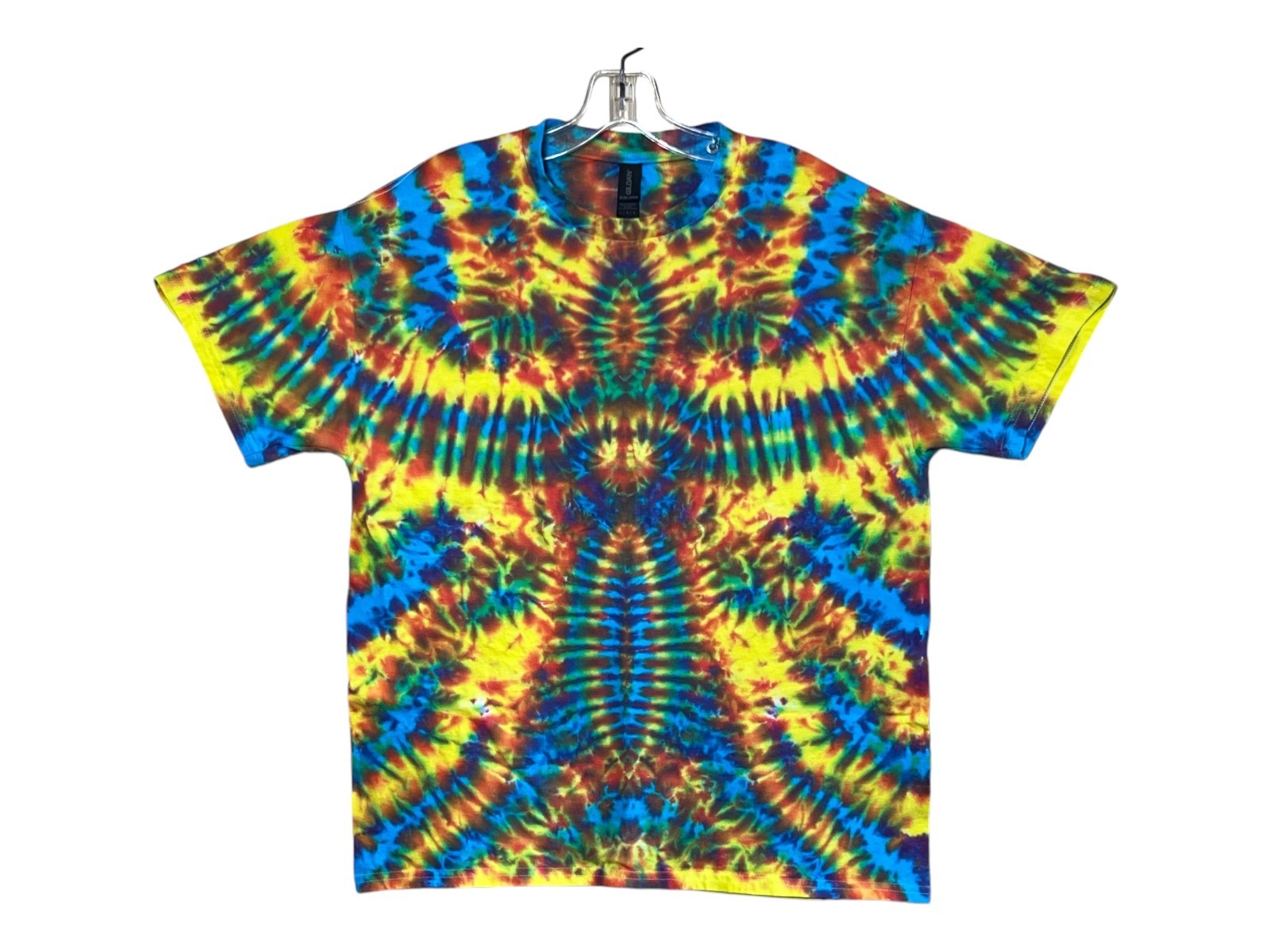 Tie Dye Shirt | Neon Rainbow Phoenix | Handmade | Unisex | Tall | Women’s
