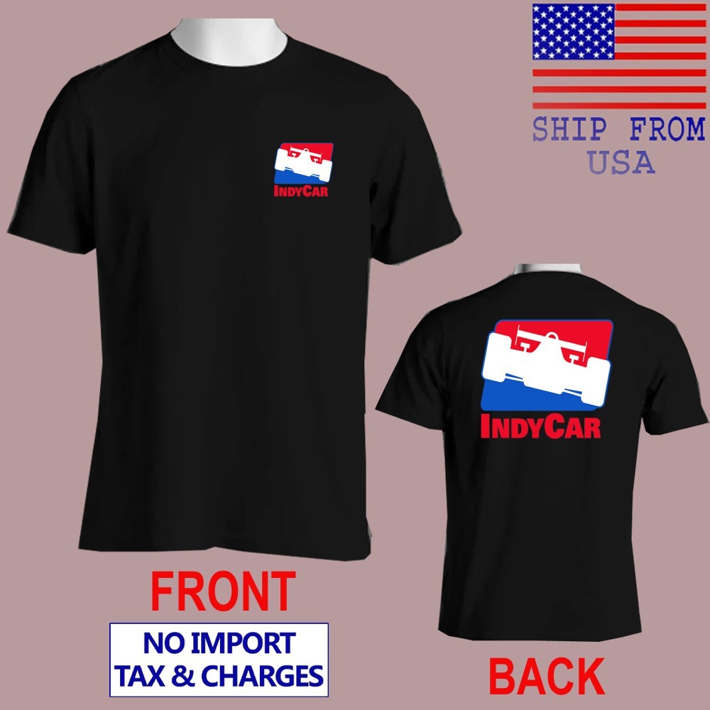 Indy Car Racing Men’s Black Size S-5XL