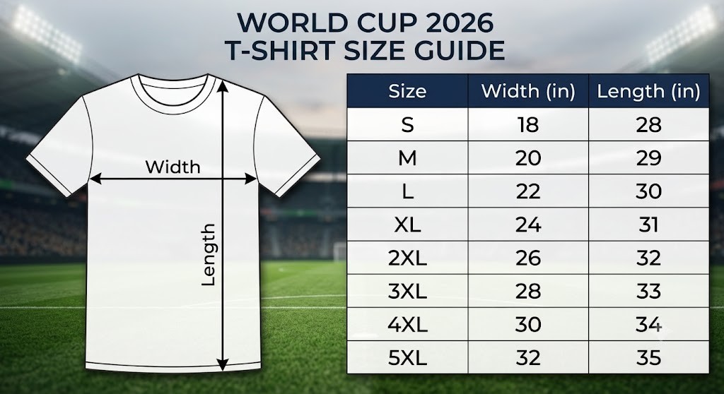 2026 World Cup Trophy & Number Layout Printed Design, FIFA Official FREESHIPS