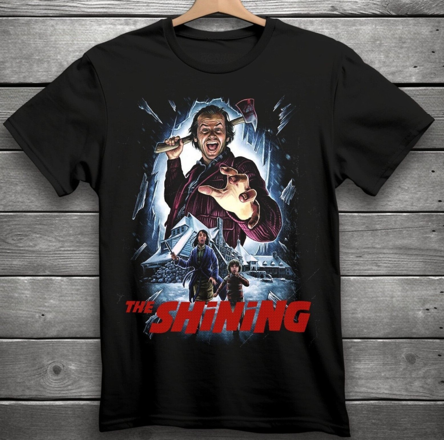 The Shining Stanley Kubrick Horror Movie Black Men’s T-Shirt