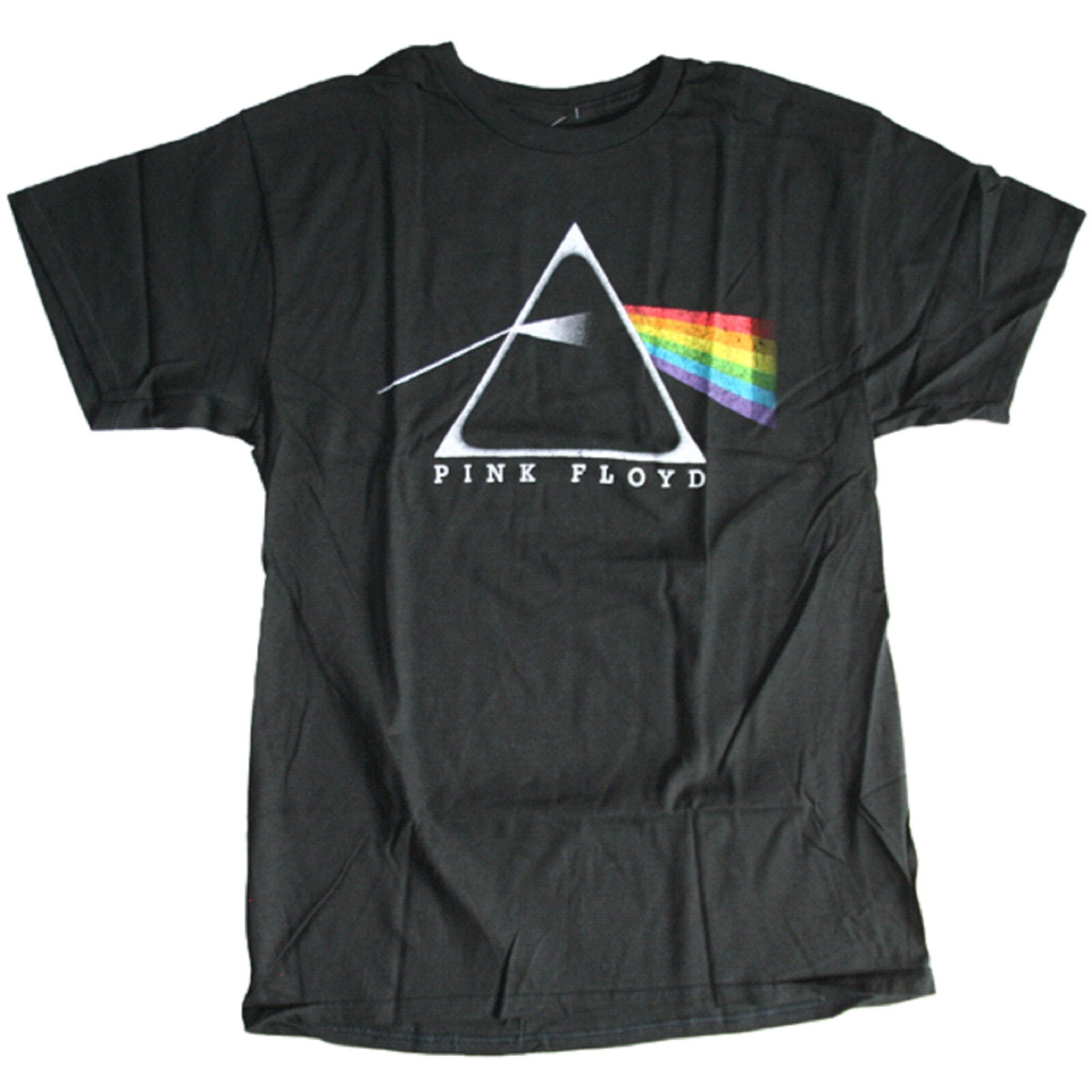 Pink Floyd Band Prism Logo Men’s Black T-Shirt – NWT