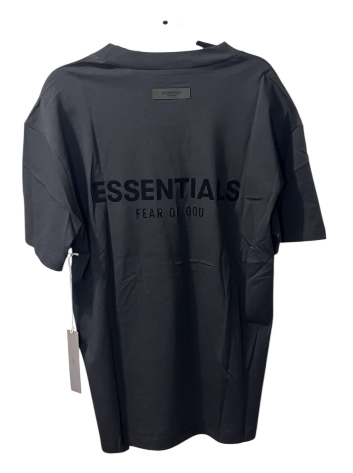 NEW Fear of God Essentials T-Shirt Black Stretch Limo Size Extra Small XS