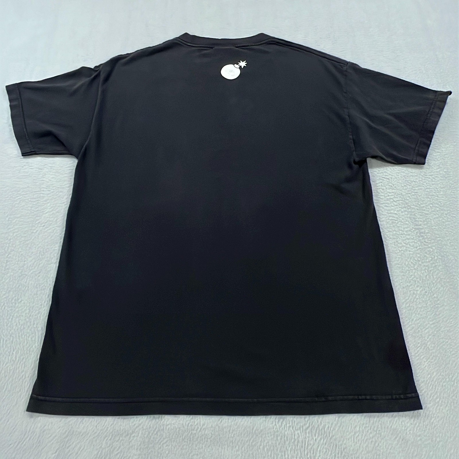 The Hundreds Shirt Mens Large Black Sexy Girl Graphic Bomb Logo Streetwear Skate