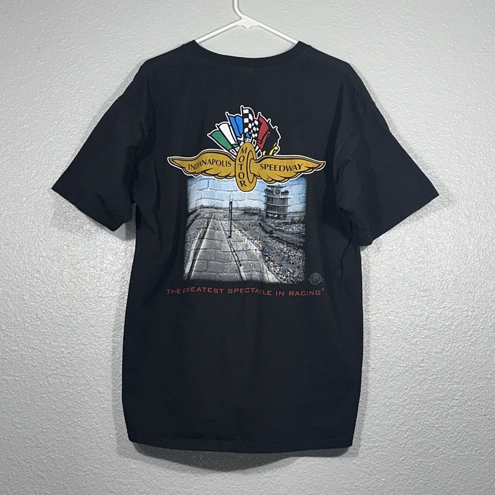 Indianapolis Motor Speedway “Greatest Spectacle In Racing” T-Shirt Mens XL Black