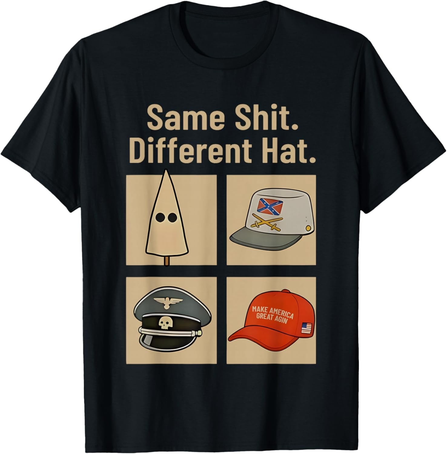 Same Shlt Different Hat Funny T-Shirt