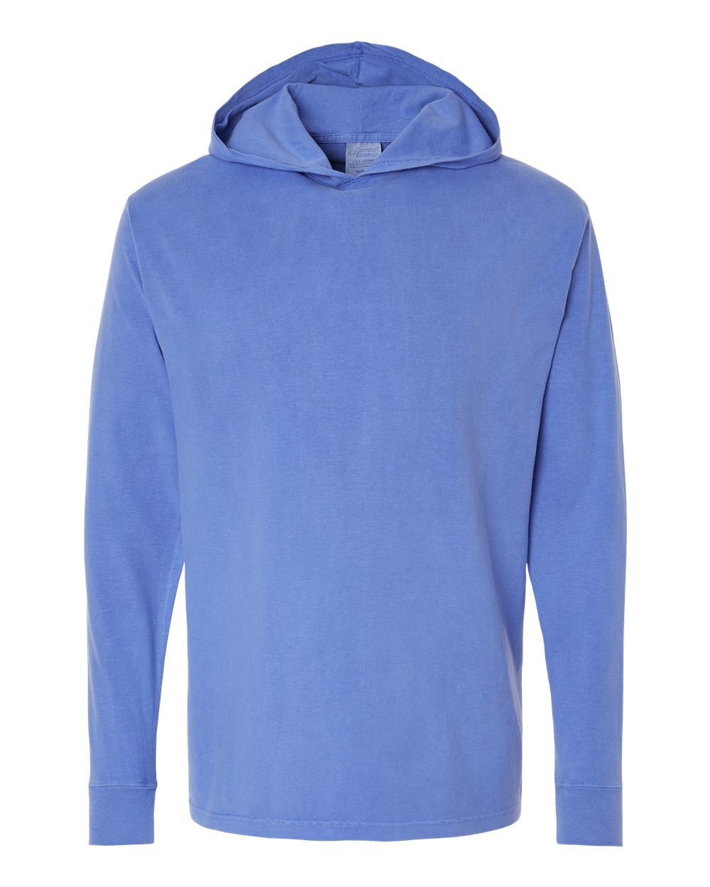 ComfortWash by Hanes GDH280 Garment-Dyed Jersey Hooded Long Sleeve T-Shirt