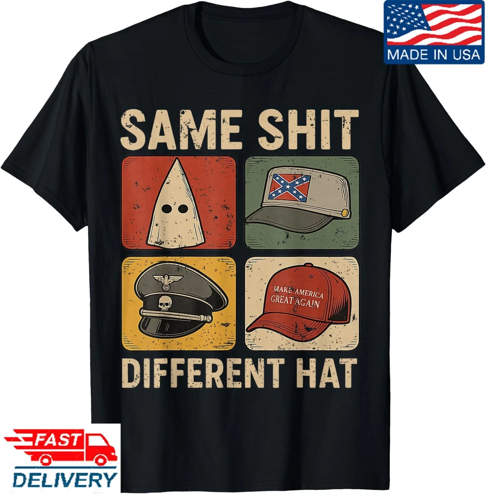 Same Shjt Different Hat Funny T-Shirt, Unisex Tee