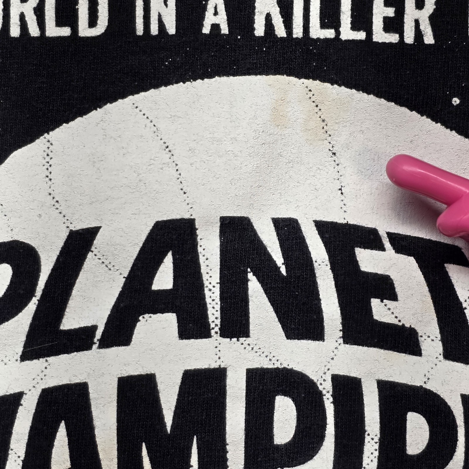 Planet of the Vampires Graphic T-Shirt Men’s 5XL Black Horror Movie Tee