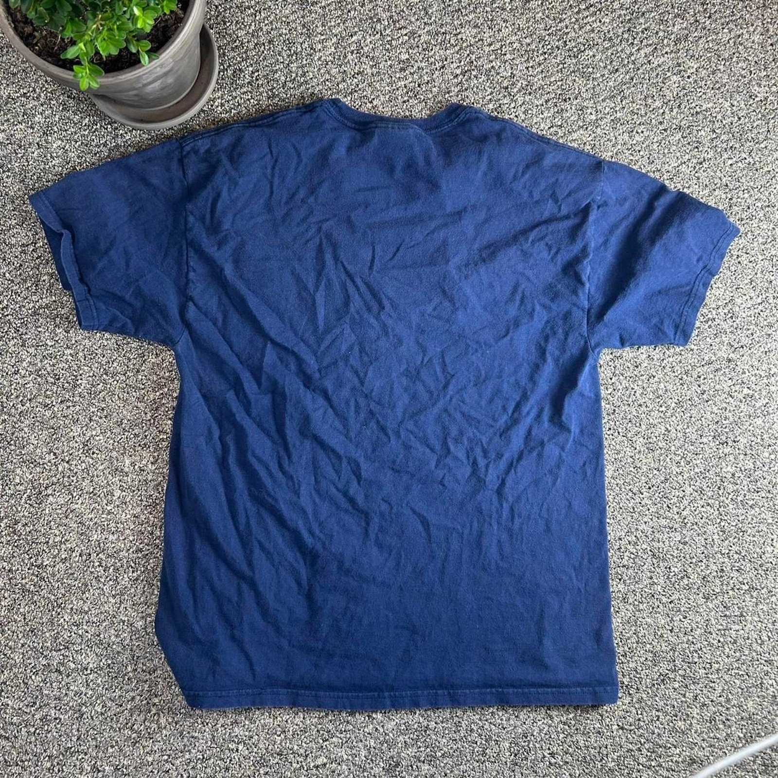 Unbranded Men’s Blue and Navy T-shirt