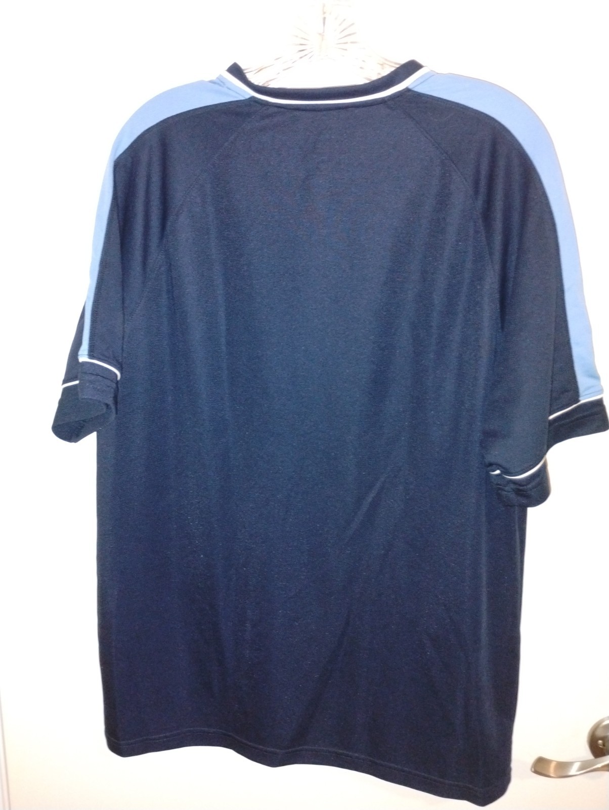 VINTAGE TAMPA BAY RAYS BASEBALL T-SHIRT MENS LARGE RAYON