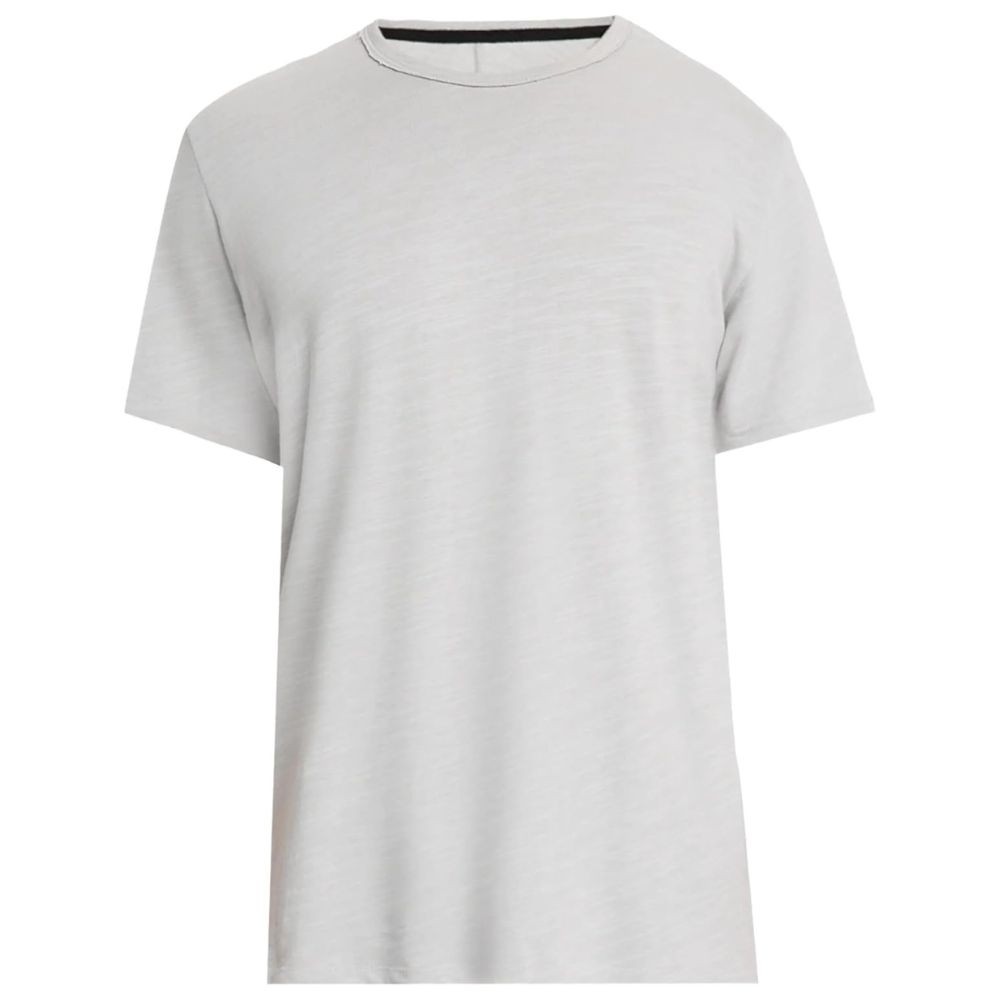 Rag & Bone Mens Harbor Grey Classic Flame Crew Neck Short Sleeve Pull On Tee New