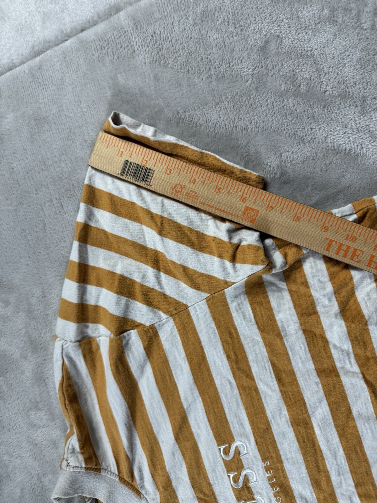 Guess Originals Multicoloured Striped Shirt Size Small Men’s White/ Multicolor