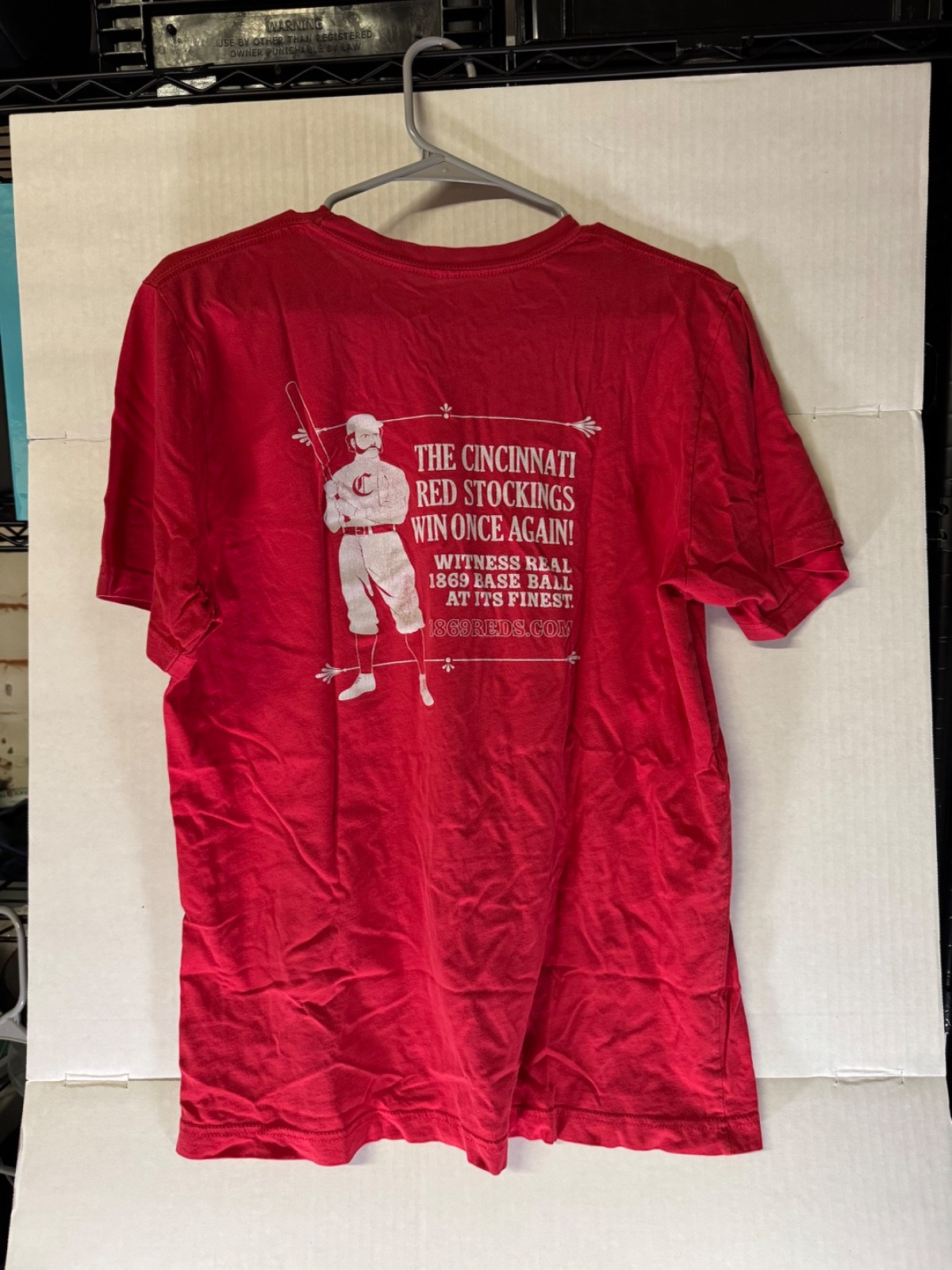 Celebrate baseball history with this Cincinnati Red Stockings 150th Anniversary