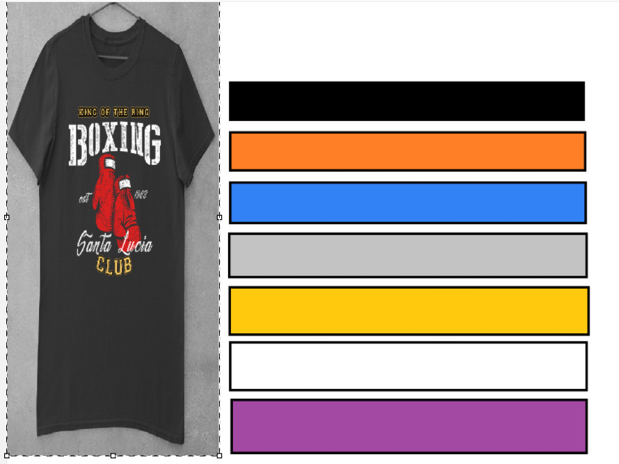 Graffiti Lux Boxing Club Graphic T-Shirt – High-Quality Cotton Tee-Black M