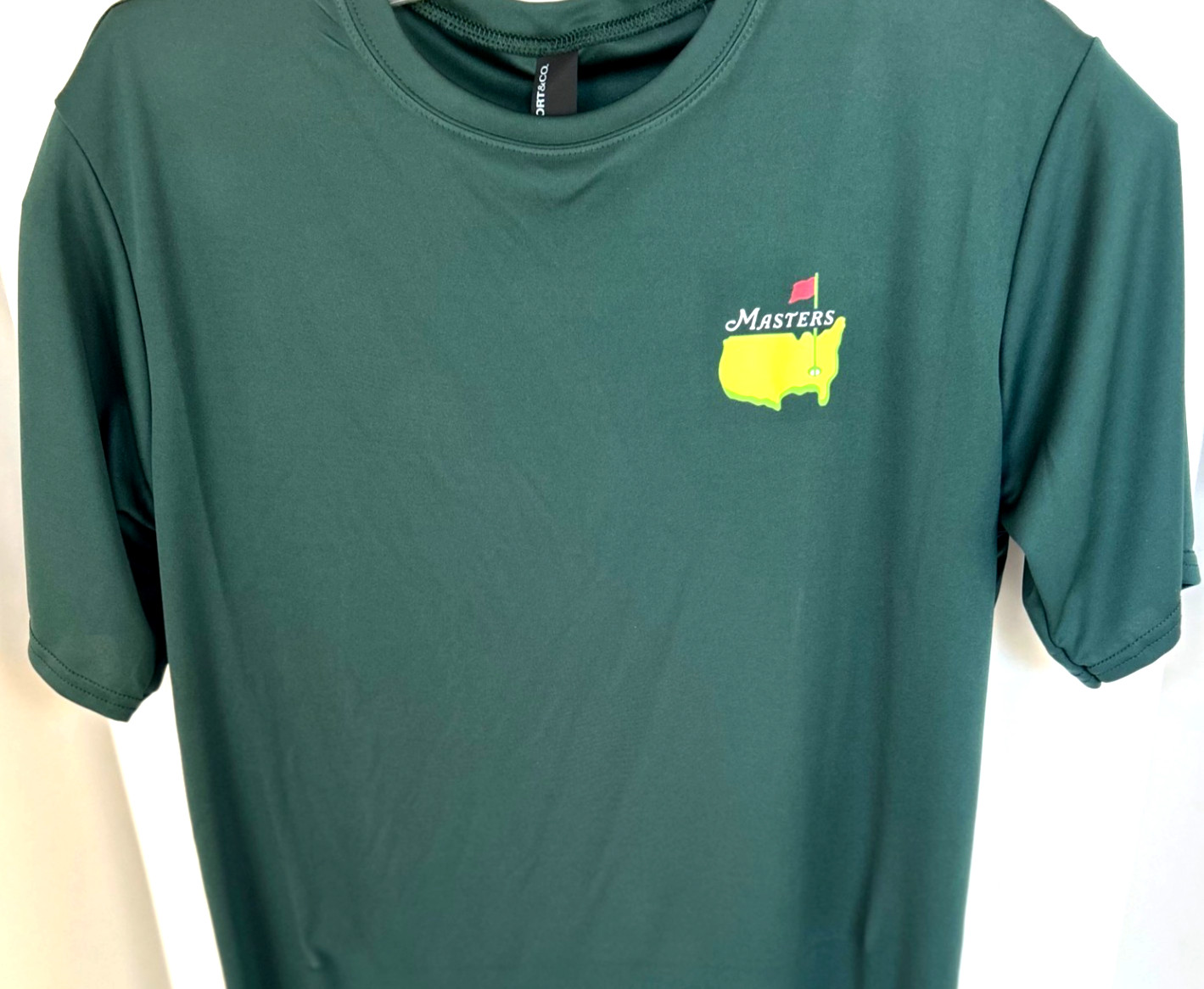 Master’s New Dark Green UPF50 Moisture-Wicking 3.8oz 100% Poly T-Shirt