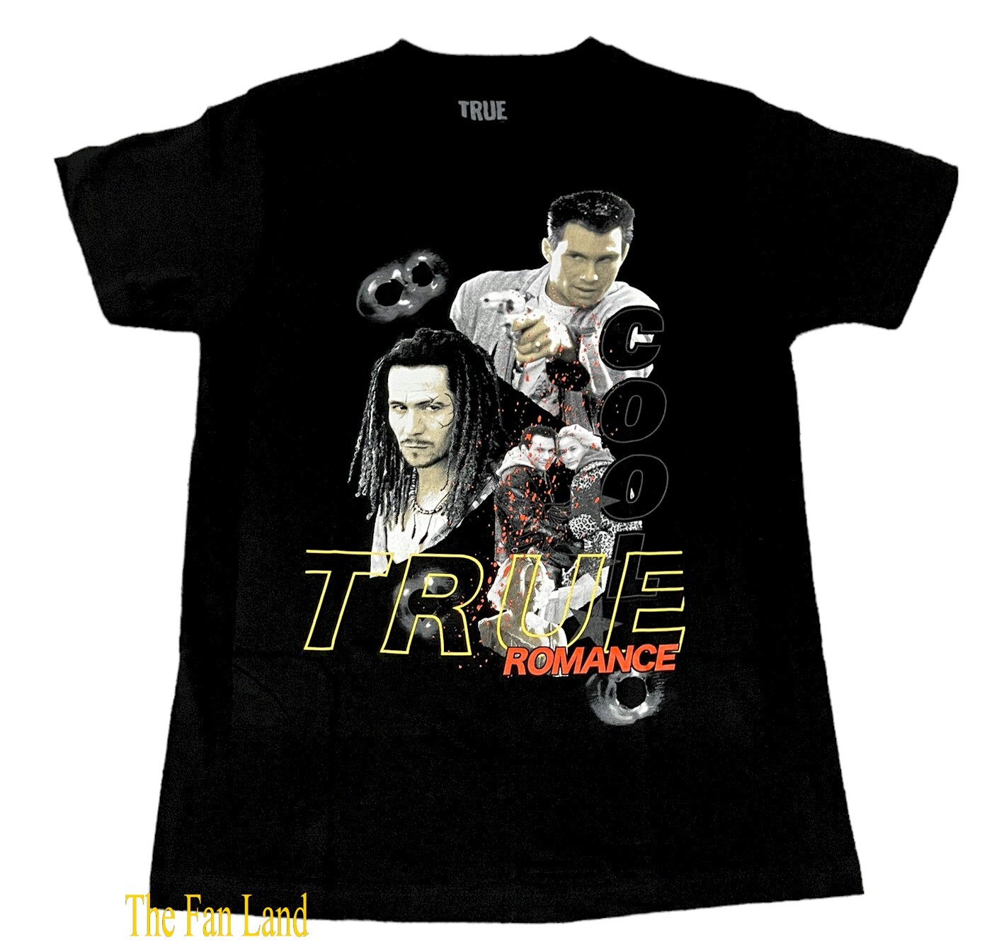 New True Romance Clarance Alabama Drexl Mens Black Vintage Classic T-Shirt