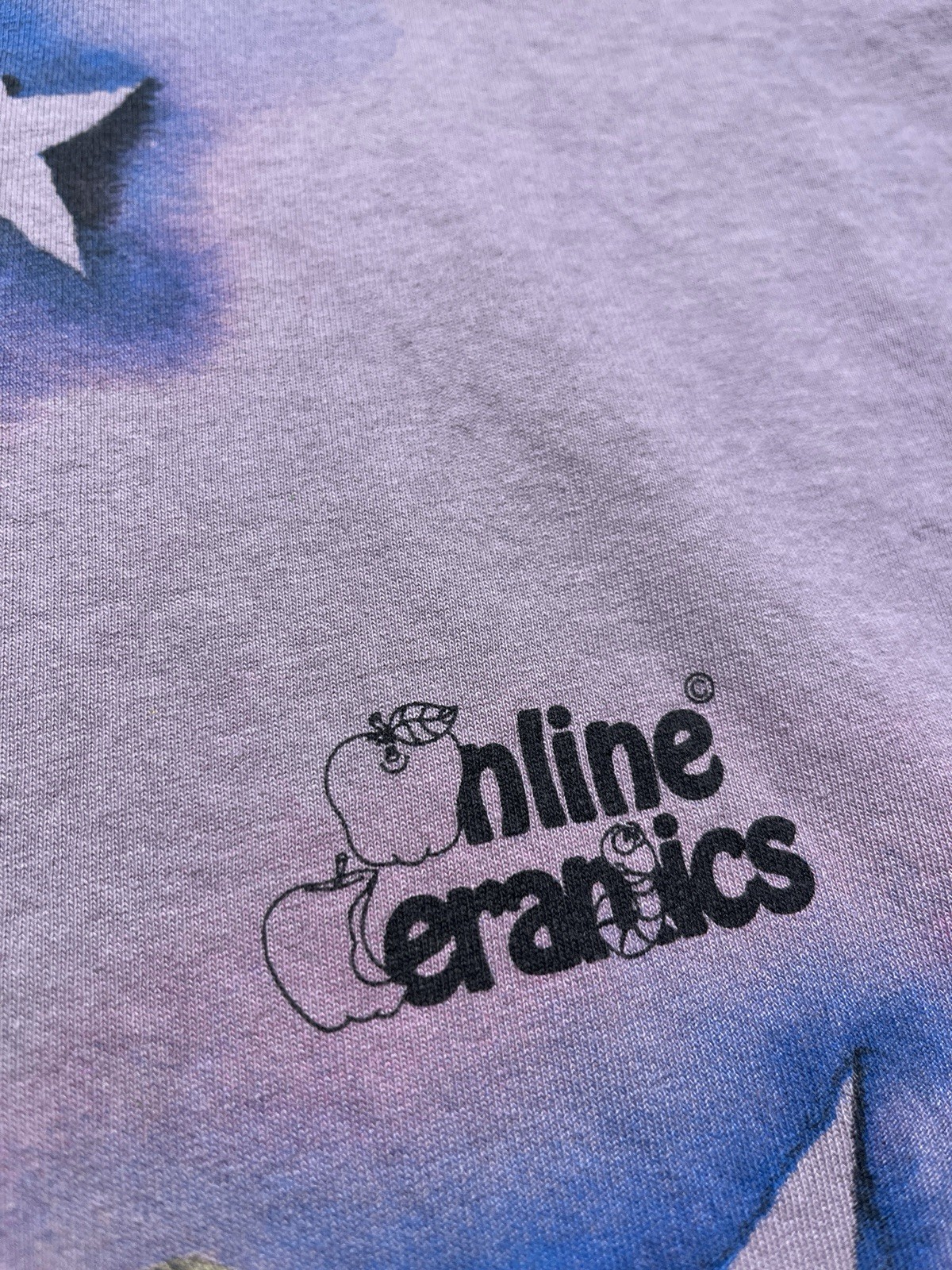 Online Ceramics T Shirt Mouse On The Moon Size XL The Quieter You Become Purple