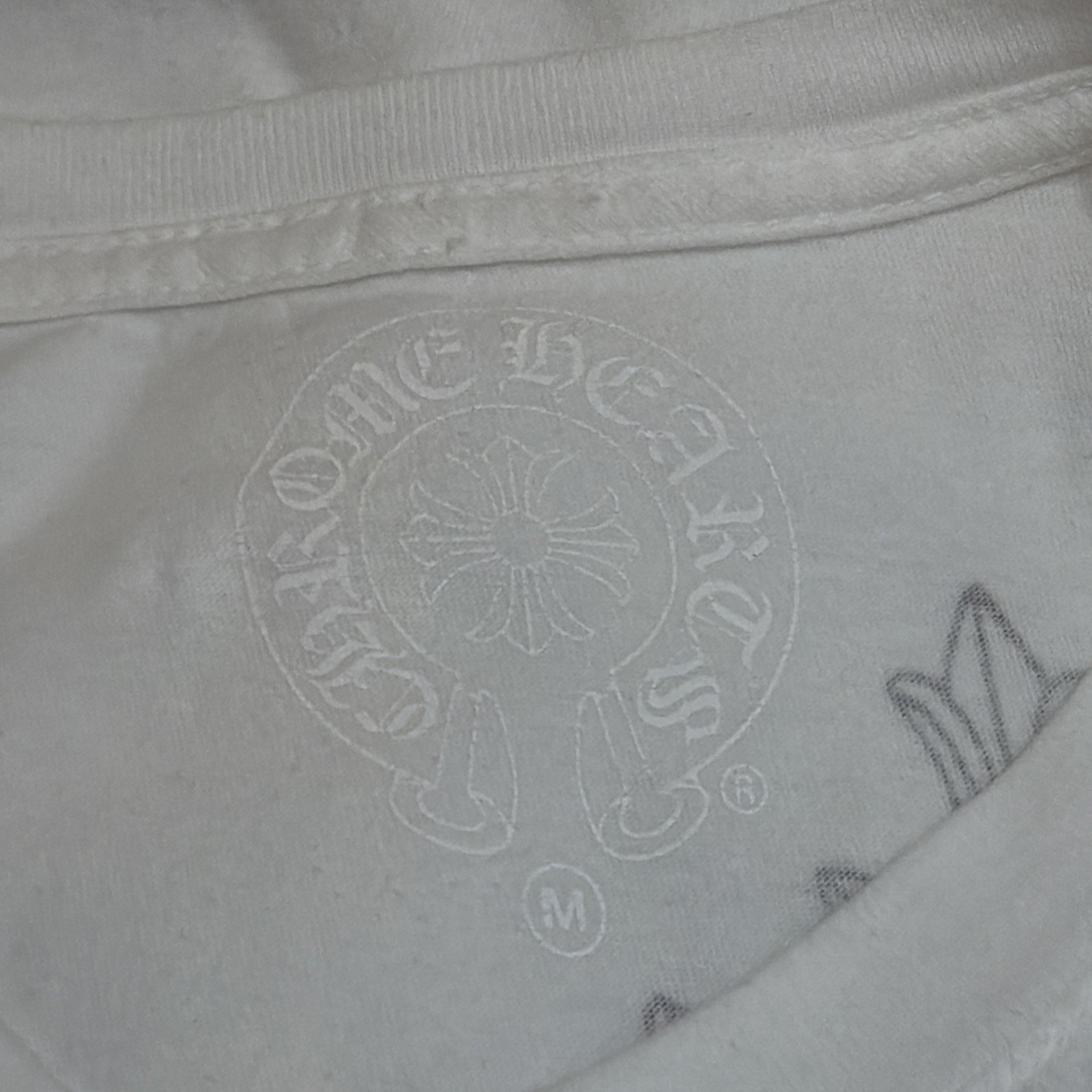 Chrome Hearts White ‘Welcome To Fabulous Las Vegas’ T-Shirt Size Medium