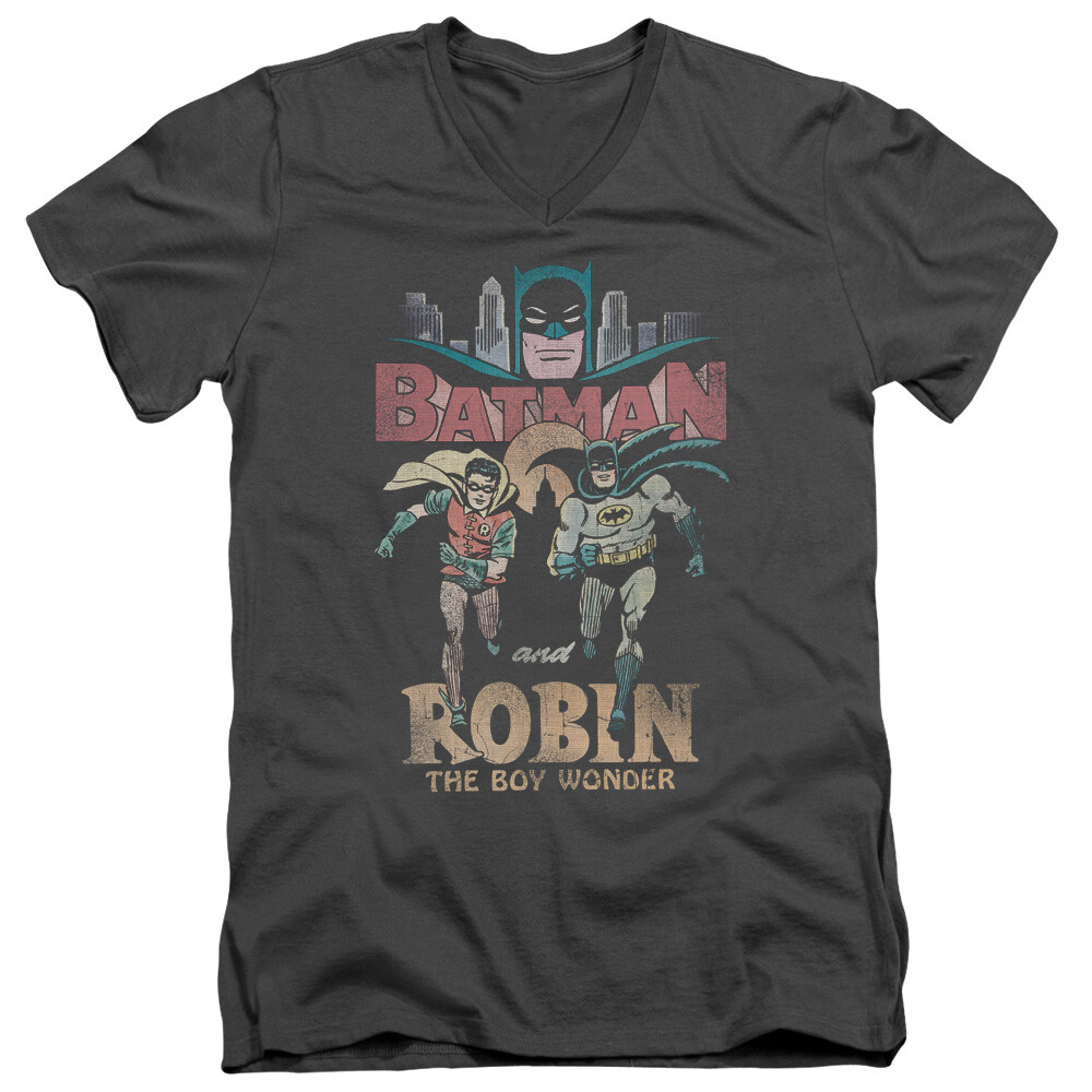 Batman Classic Duo Classic TV Licensed Adult T-Shirt