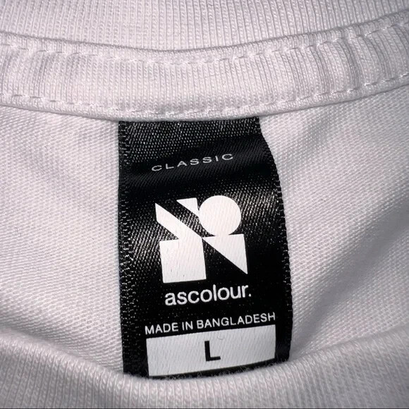 As Colour Negative Photo Graphics by ,desBisoux on White Cotton Tee shirt