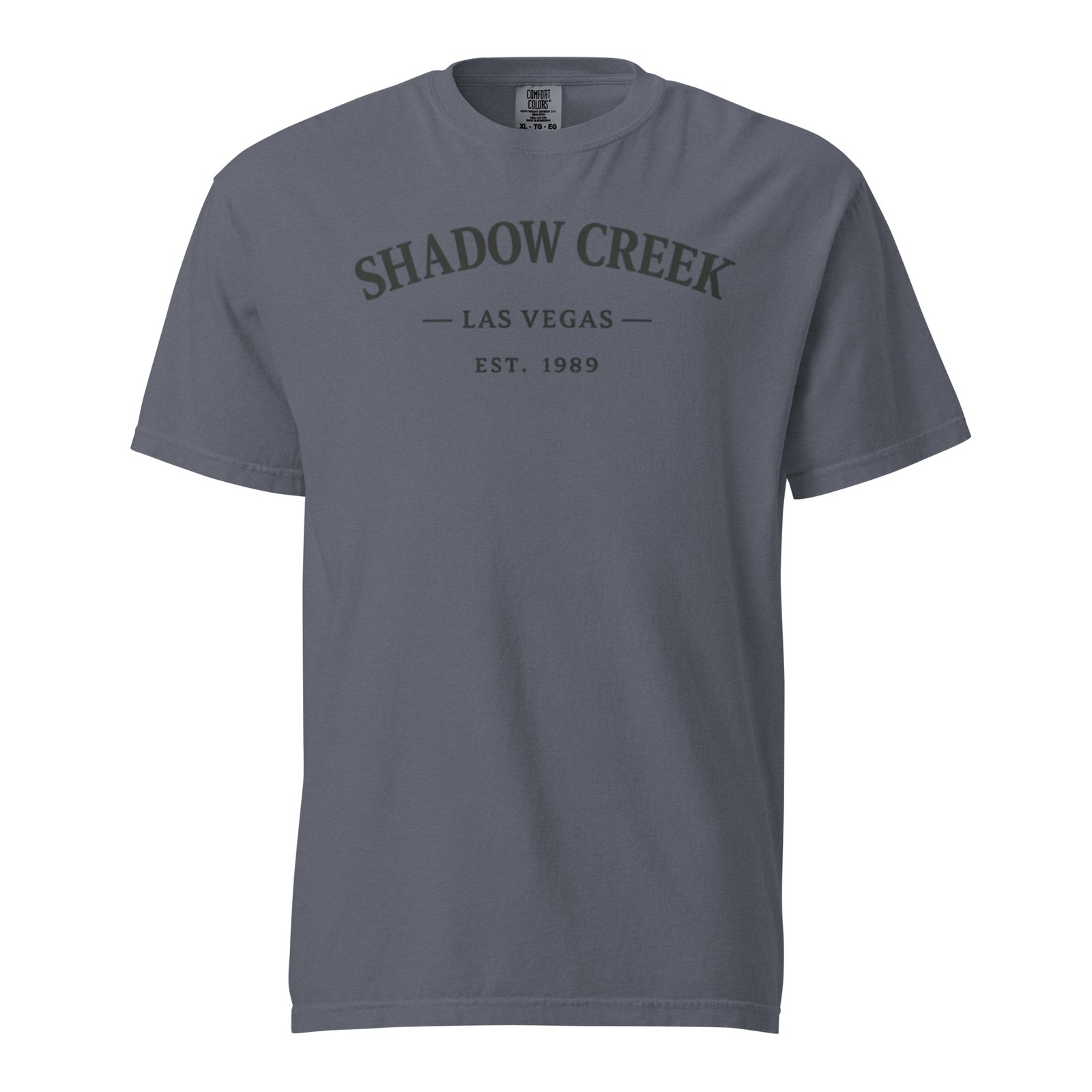 Shadow Creek Las Vegas Golf Shirt Comfort Colors Golf Trip Tee Gift Dad 1989